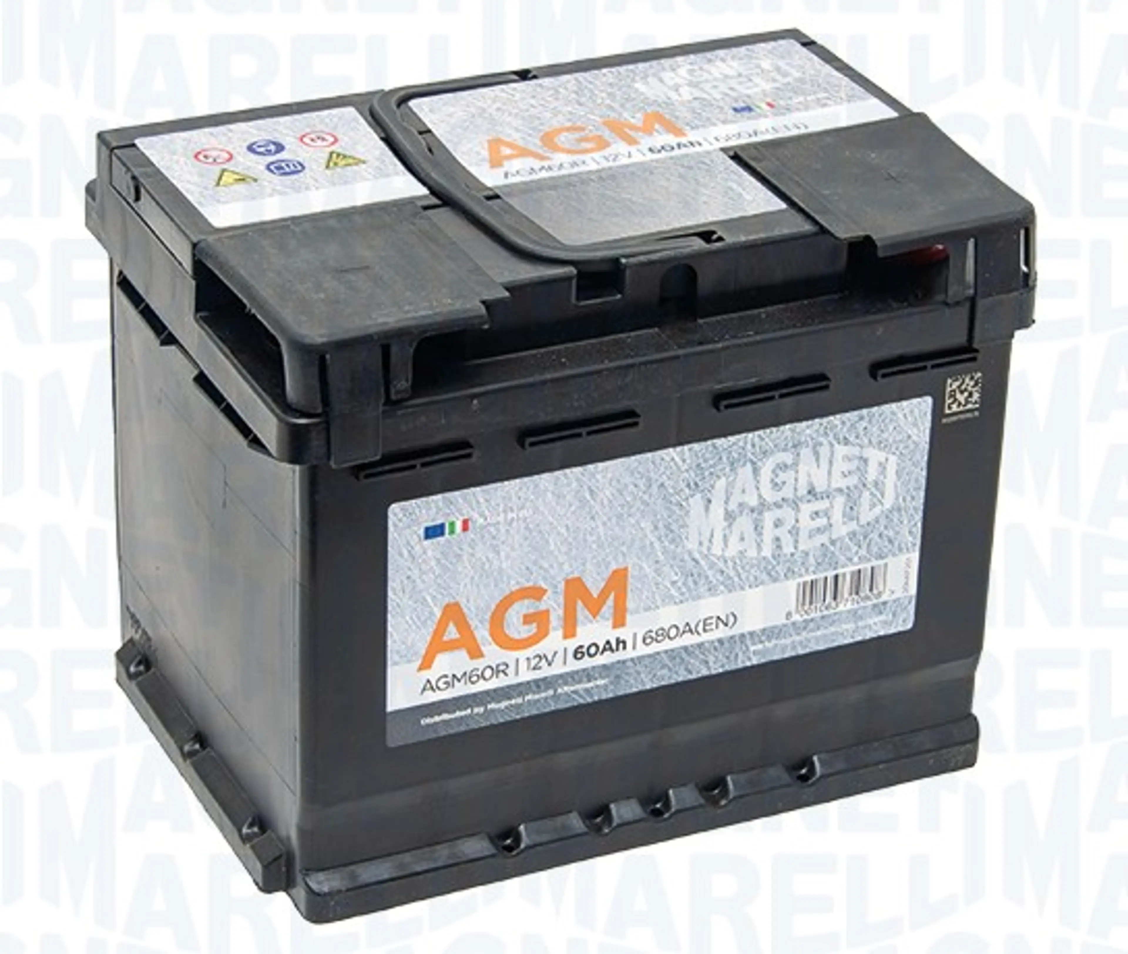 BAT MM AGM 60AH680E 242*175*190 +DC