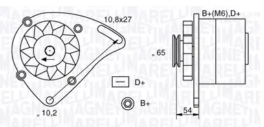 ALTERNADOR FIAT UNO