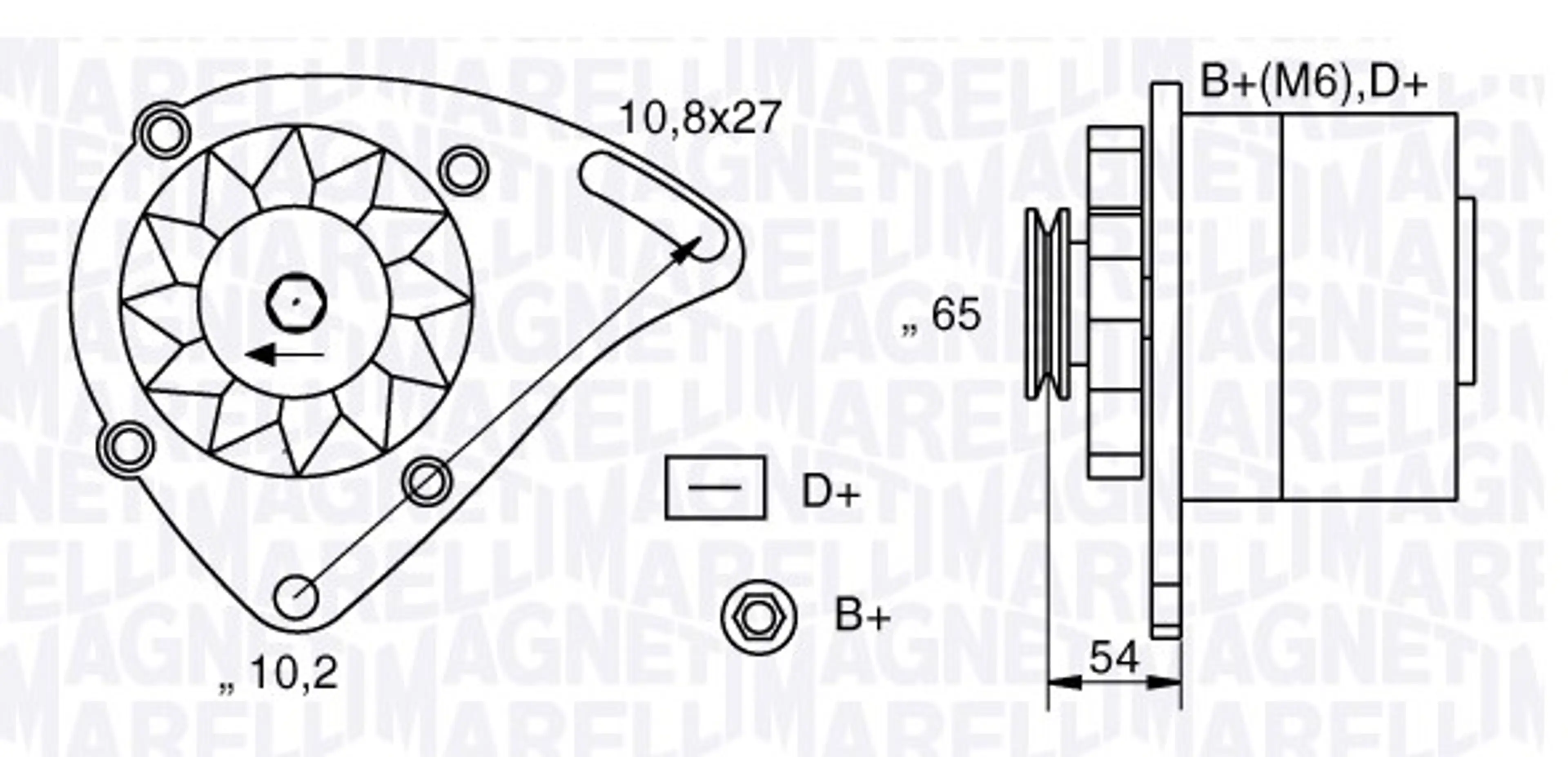 ALTERNADOR FIAT UNO