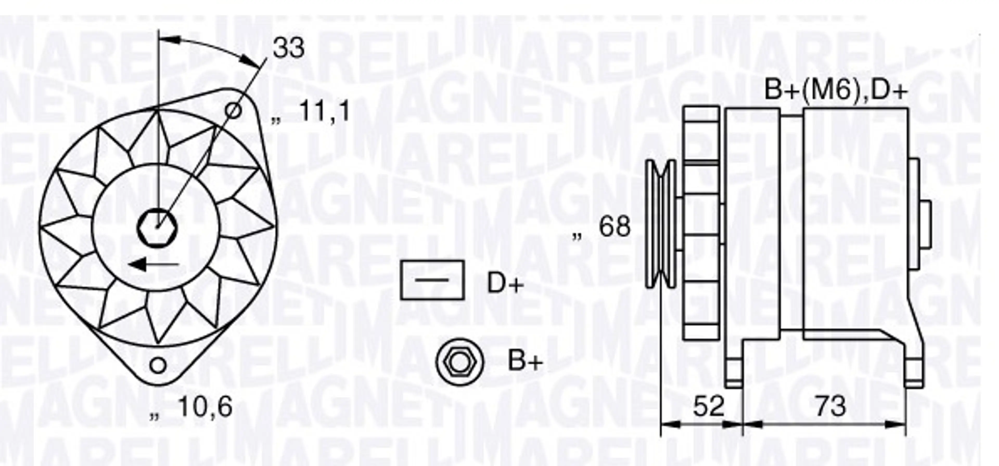 ALTERNADOR NUEVOTEMPRA/TIPO/DELTA 1