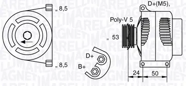 ALT. PUNTO III 1,2 16V