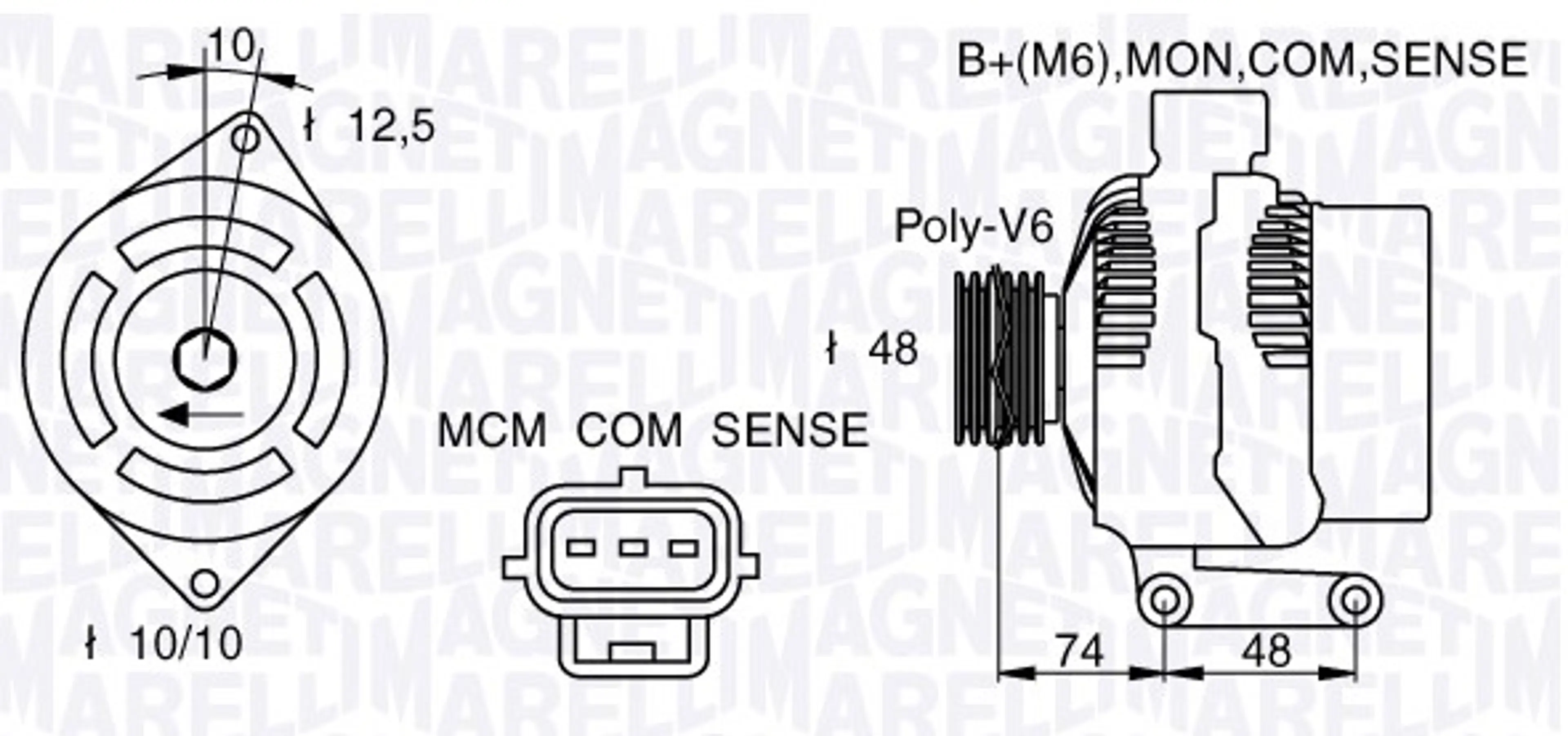 ALTERNADOR NUEVOFOCUS