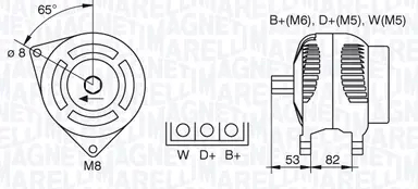ALTERNADOR NUEVOTRACTOR PERKINS