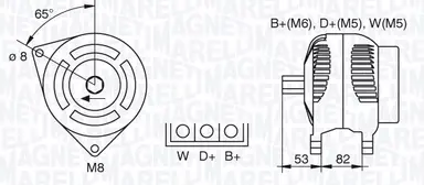 ALTERNADOR NUEVOTRACTOR PERKINS