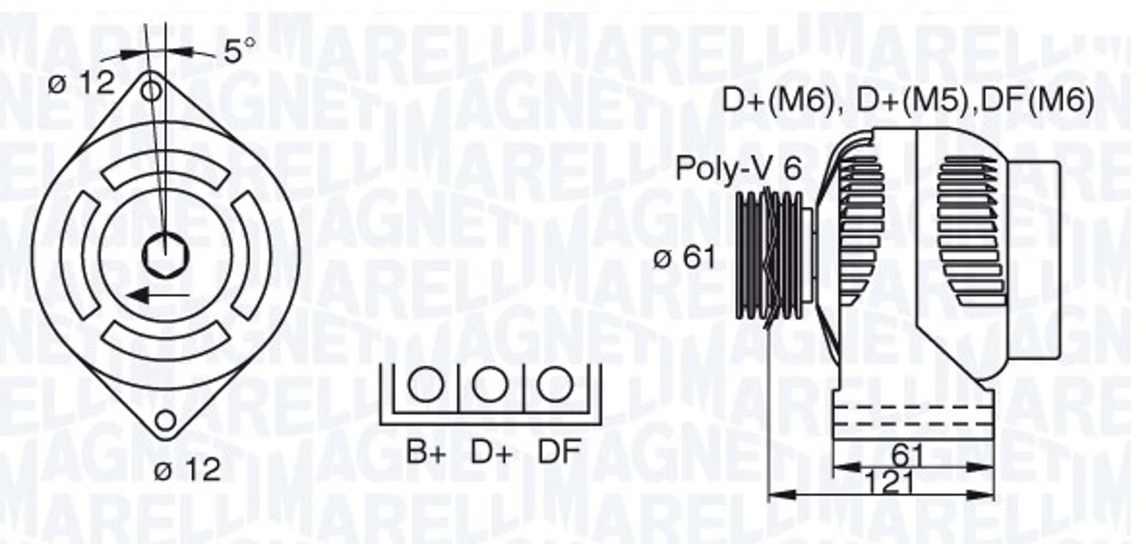 ALTERNADOR NUEVOASTRA/VECTRA 1,9 JT