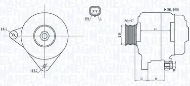 ALTERNADOR EQUALRENAULT,OPEL,NISSAN