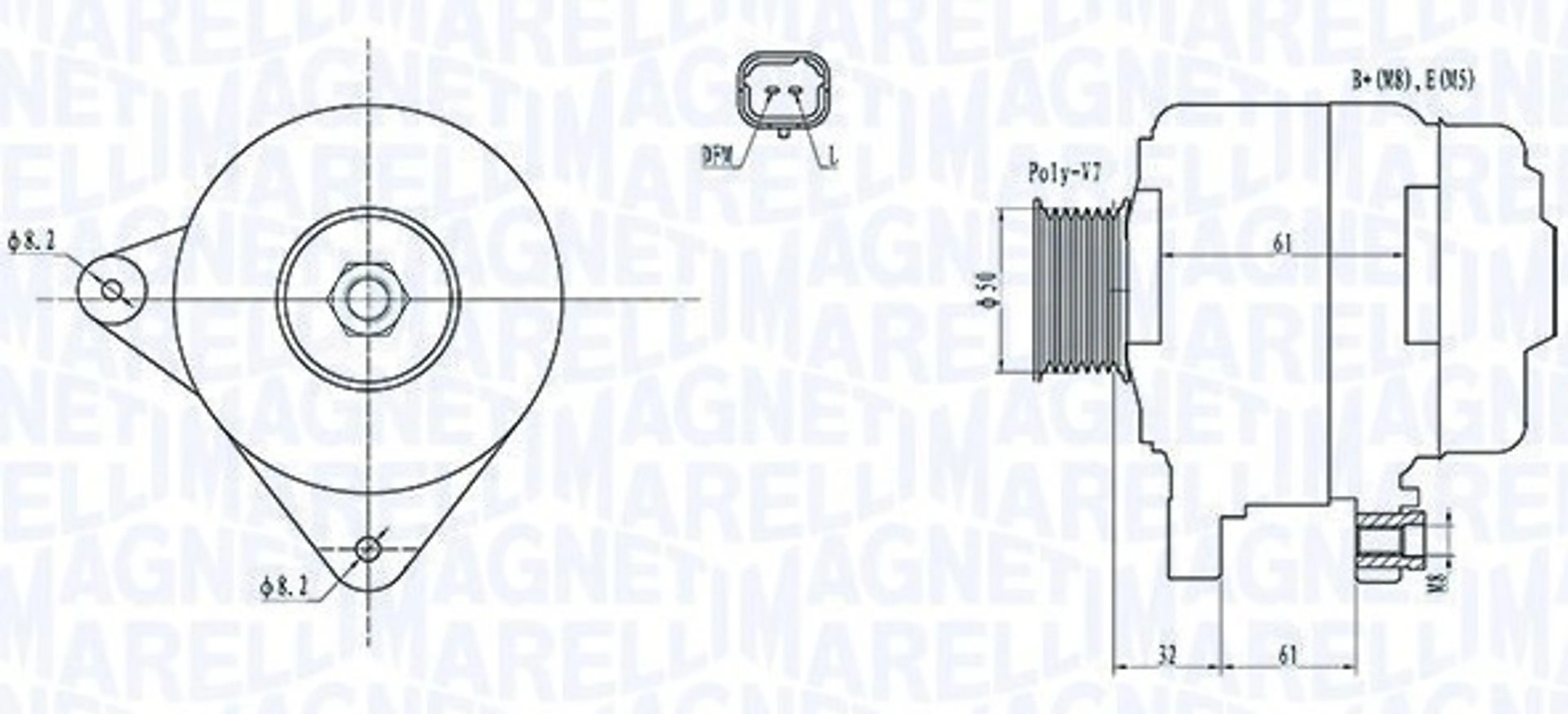 ALTERNADOR EQUALRENAULT,OPEL,NISSAN