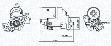 MOTOR DE ARRANQUE EQUALTOYOTA