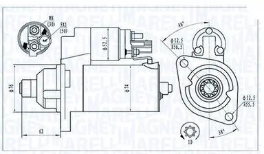 MOTOR DE ARRANQUE EQUALVW,AUDI,SKOD