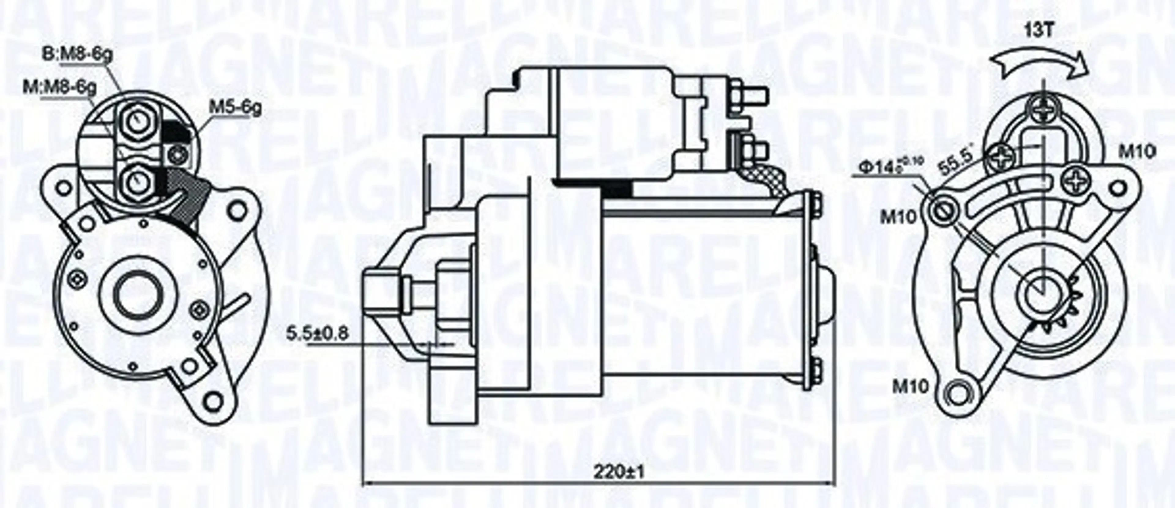 MOTOR DE ARRANQUE EQUAL A/MQS002CIT