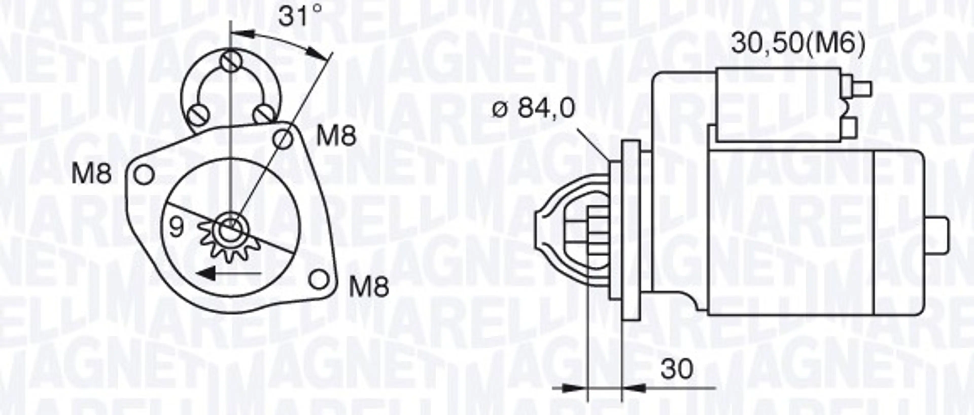 MOTOR DE ARRANQUE NUEVOIVECO  DAILY