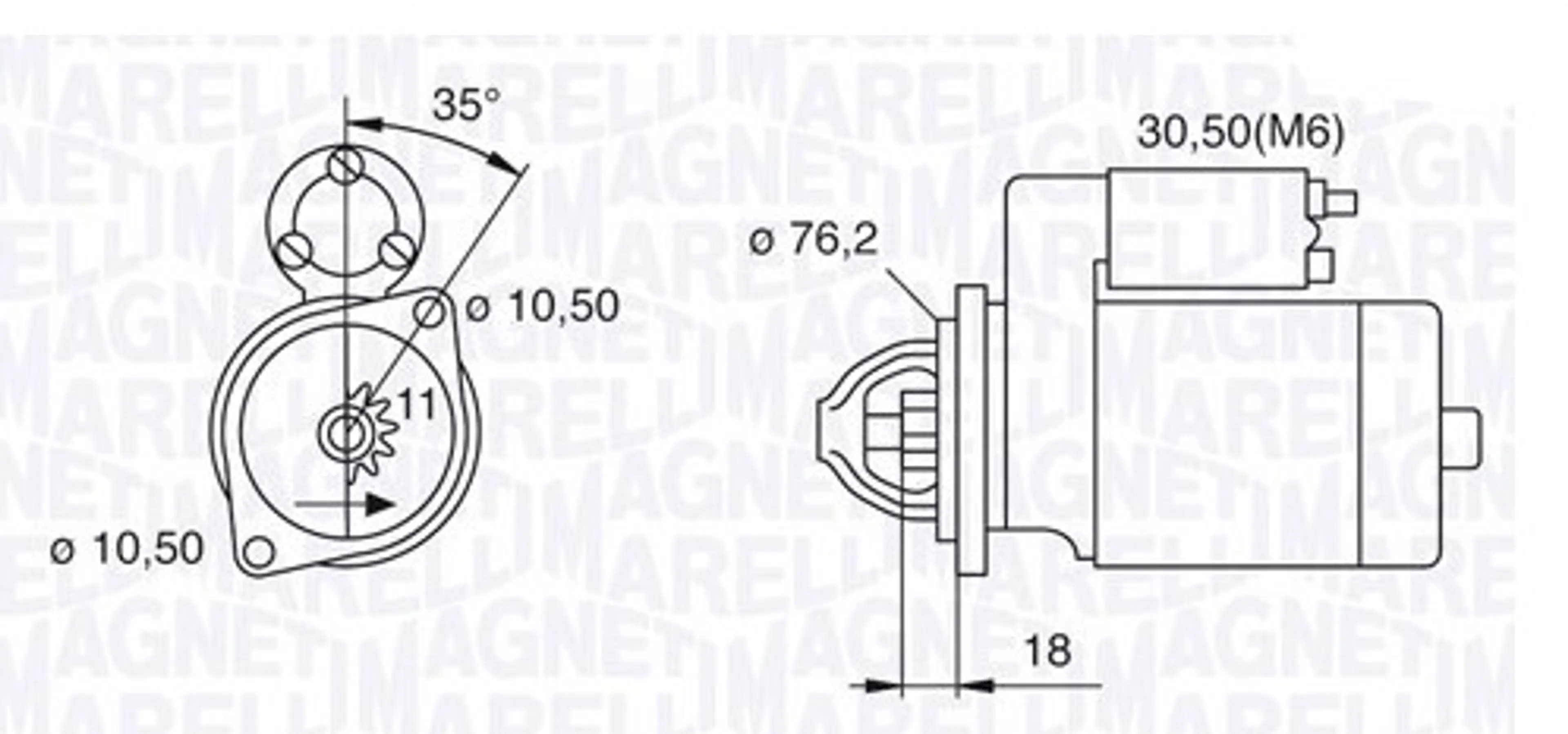 MOTOR DE ARRANQUE NUEVOLOMBARDINI