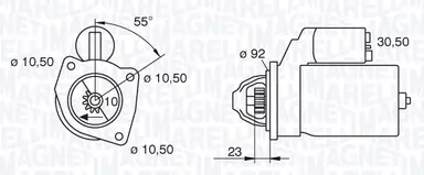 MOTOR DE ARRANQUE NUEVONEW HOLLAND 