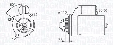 MOTOR DE ARRANQUE NUEVOAGRIFULL/FIA