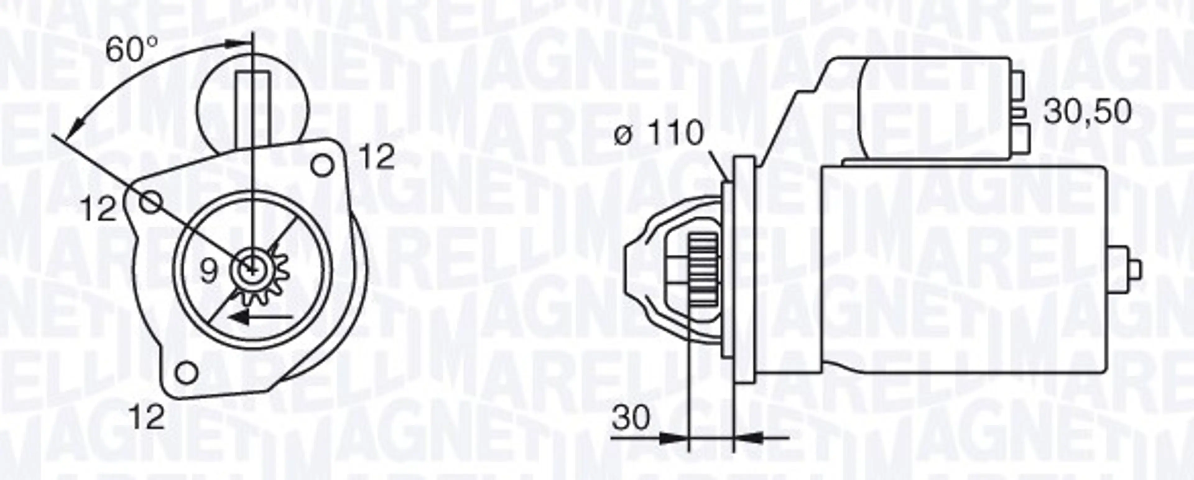MOTOR DE ARRANQUE NUEVOAGRIFULL/FIA