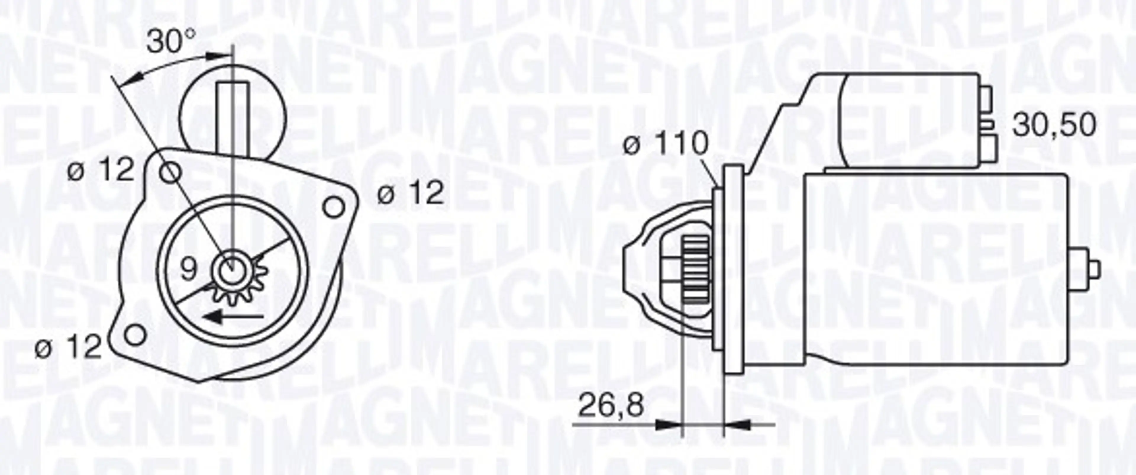 MOTOR DE ARRANQUE NUEVODUCATO 1.9/1