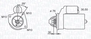 MOTOR DE ARRANQUE NUEVOFOCUS 1.4/1.