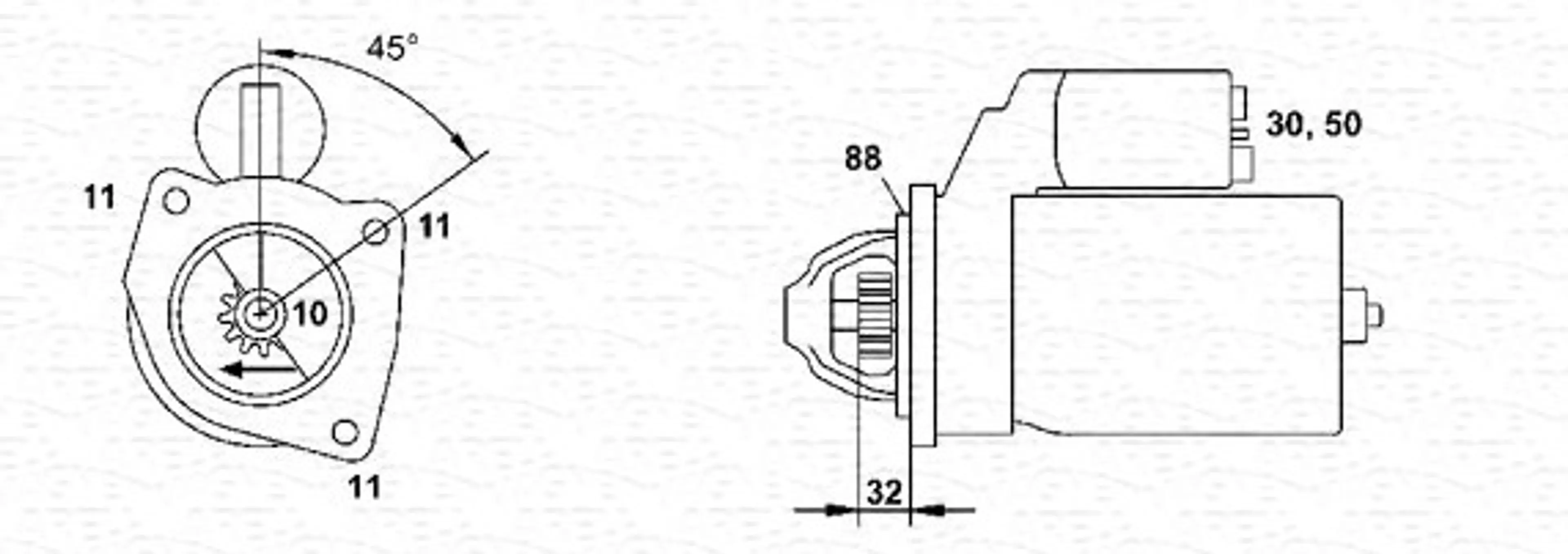MOTOR DE ARRANQUE NUEVOPERKINS
