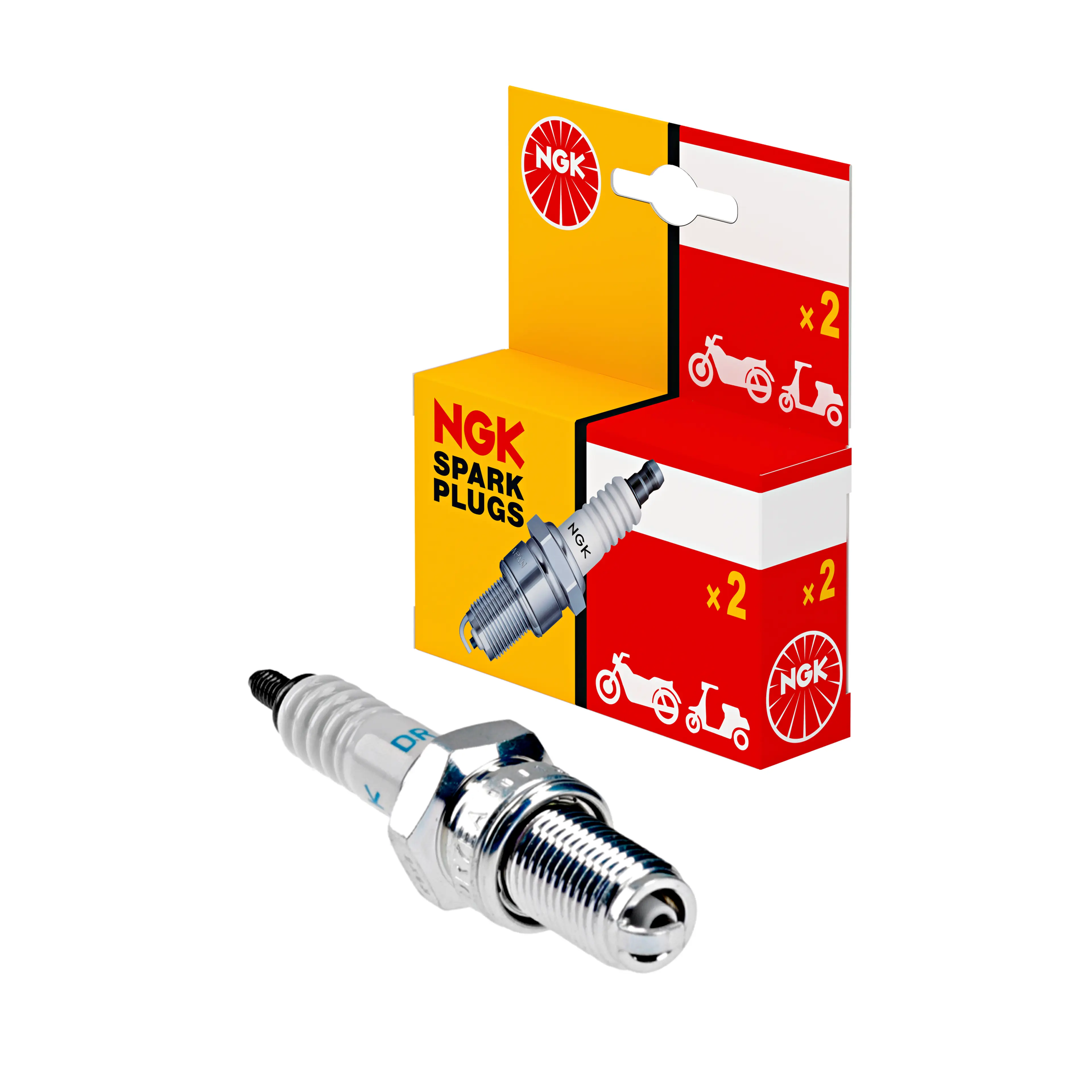 3437 BUJÍA MOTOCICLETA NIQUEL