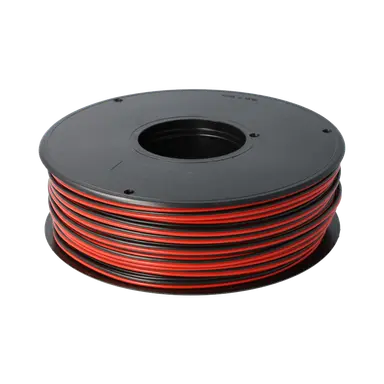 CABLE 2X0,75 ROJO/NEGRO