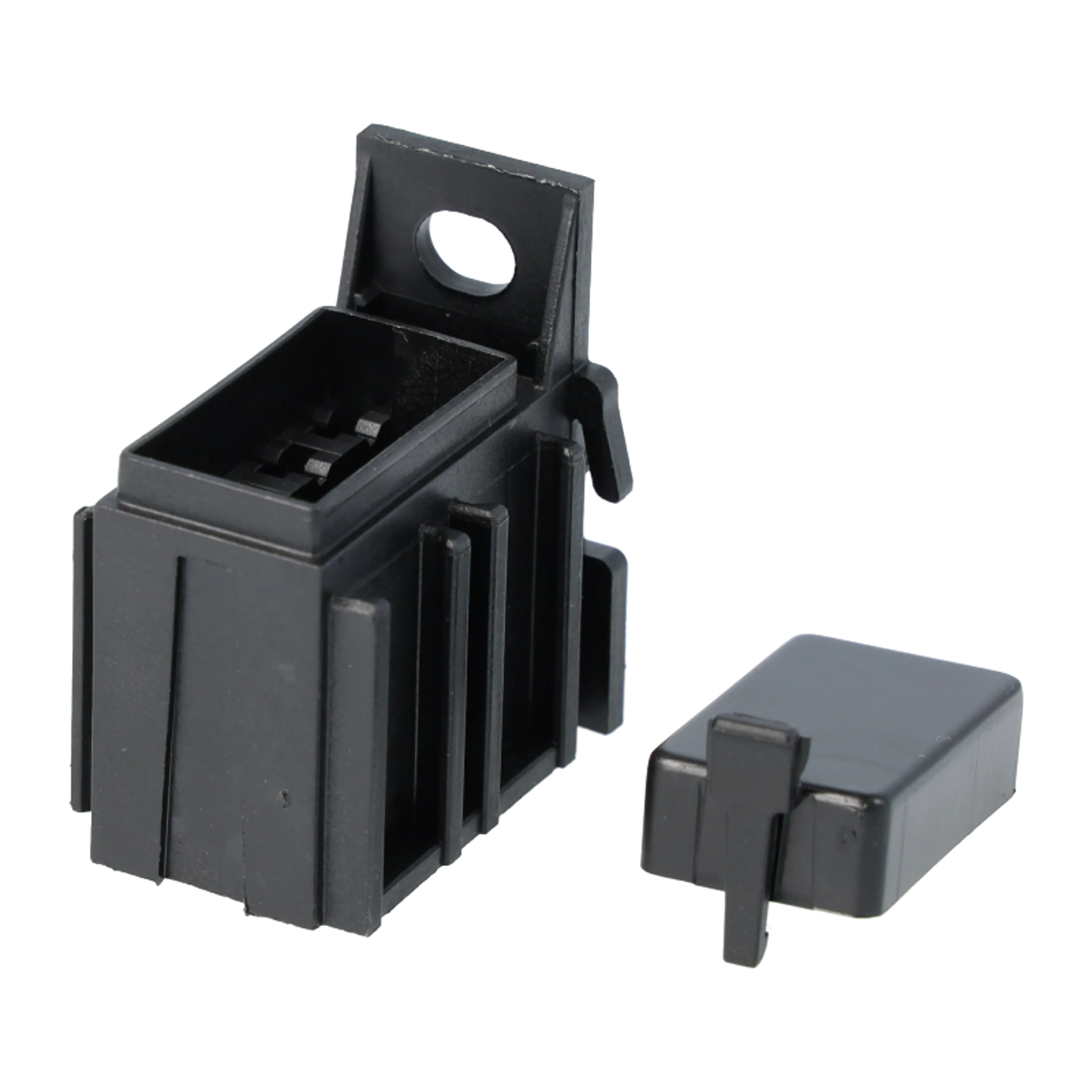 CONECTOR PORTAFUSIBLES CON TAPA