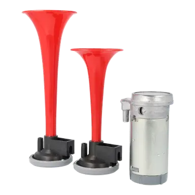 JUEGO DE BOCINAS 24 V 2 TROMPETAS