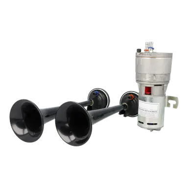 JUEGO TROMPETAS EMERGENCIA 12 V