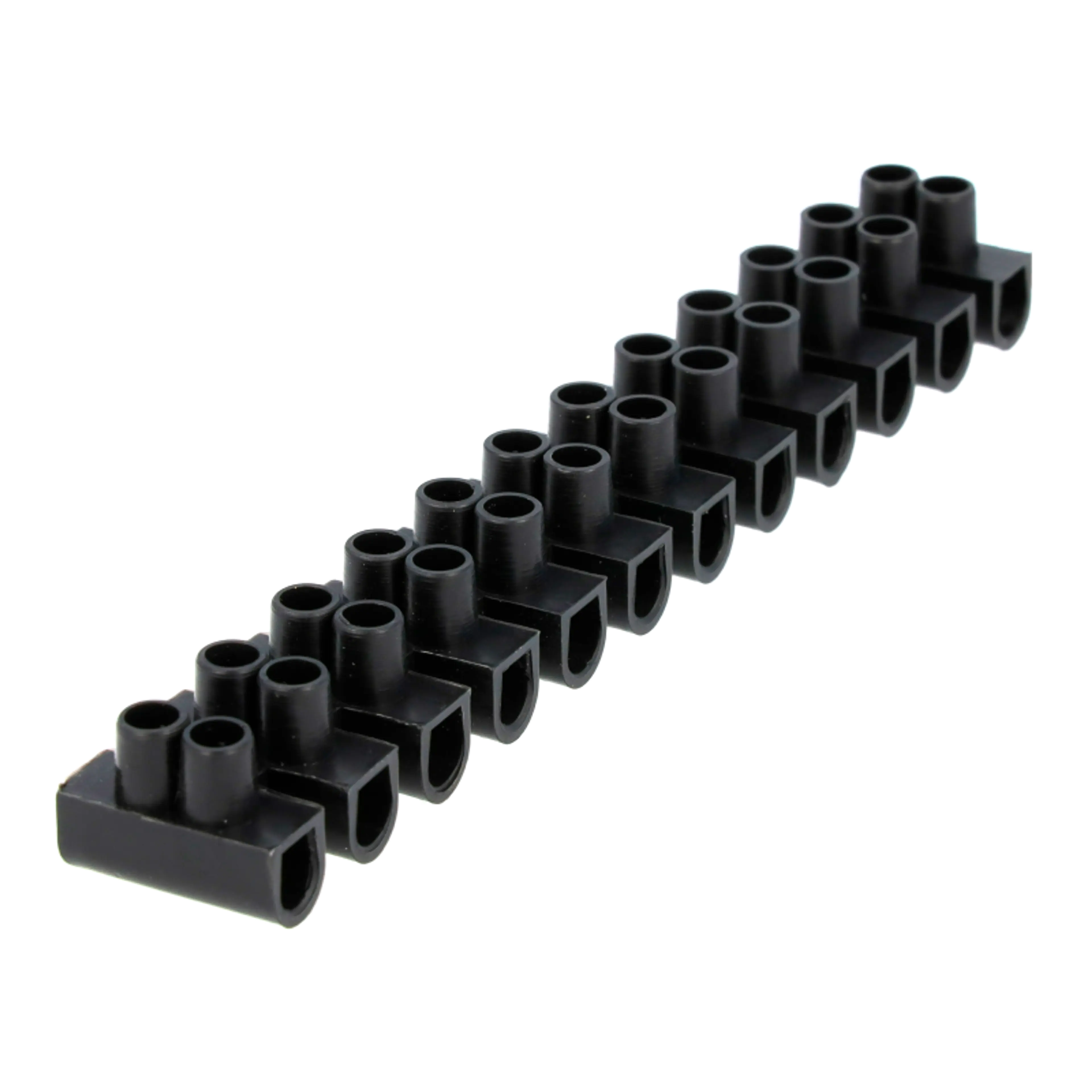 REGLETA 12 CONEX. 10MM PVC