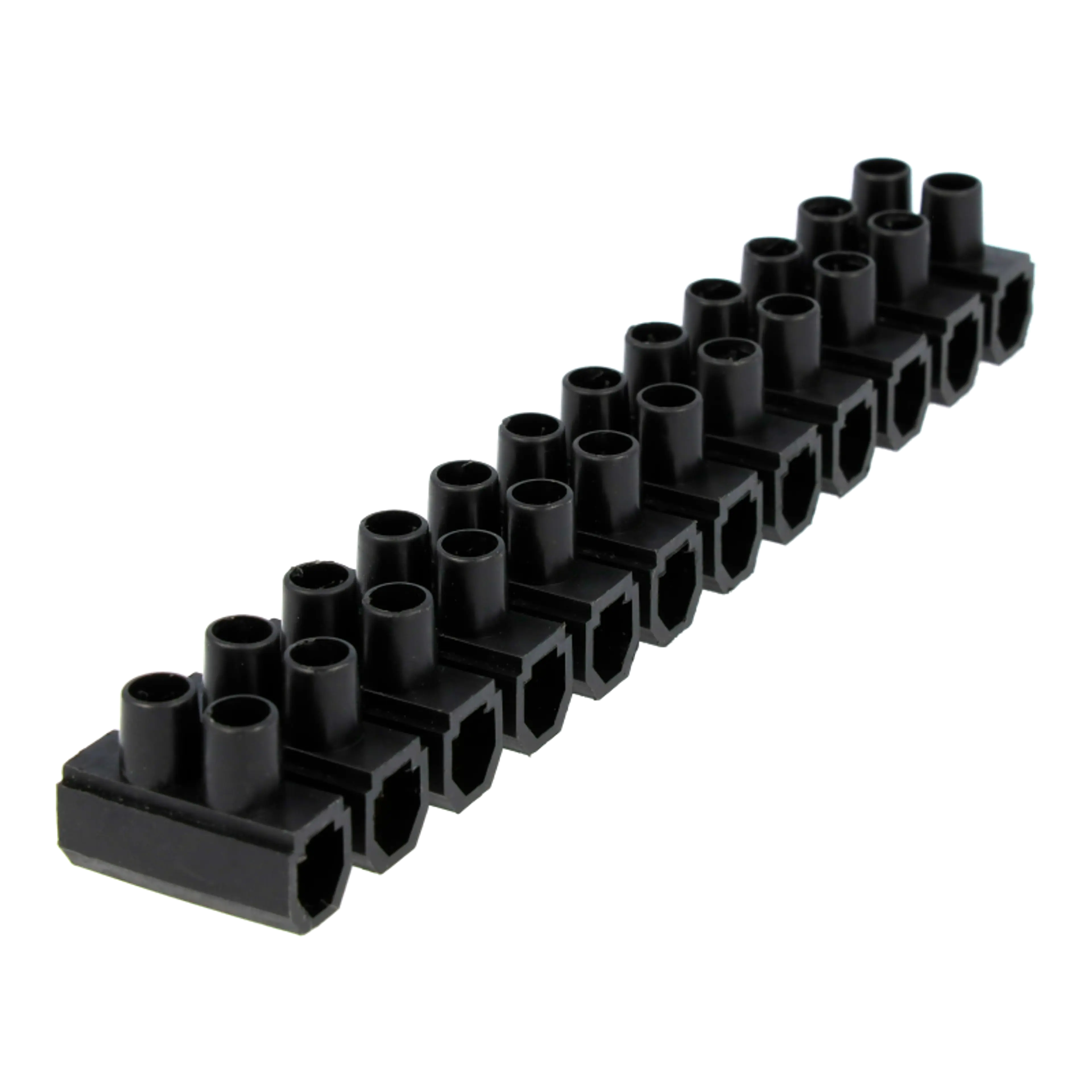 REGLETA 12 CONEX. 16 MM PVC