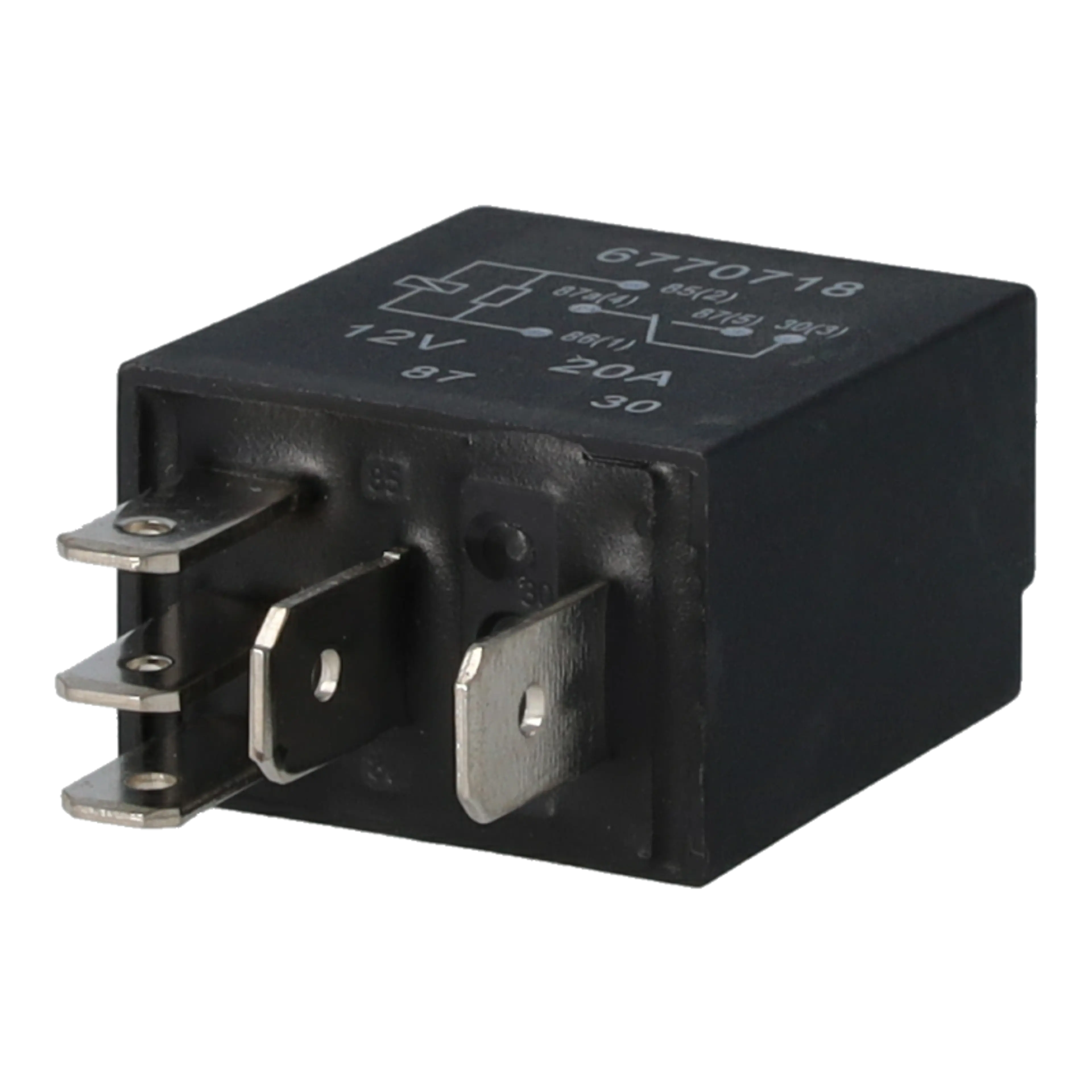 MICRO RELE 12V10/20AMP 2X6,3-3