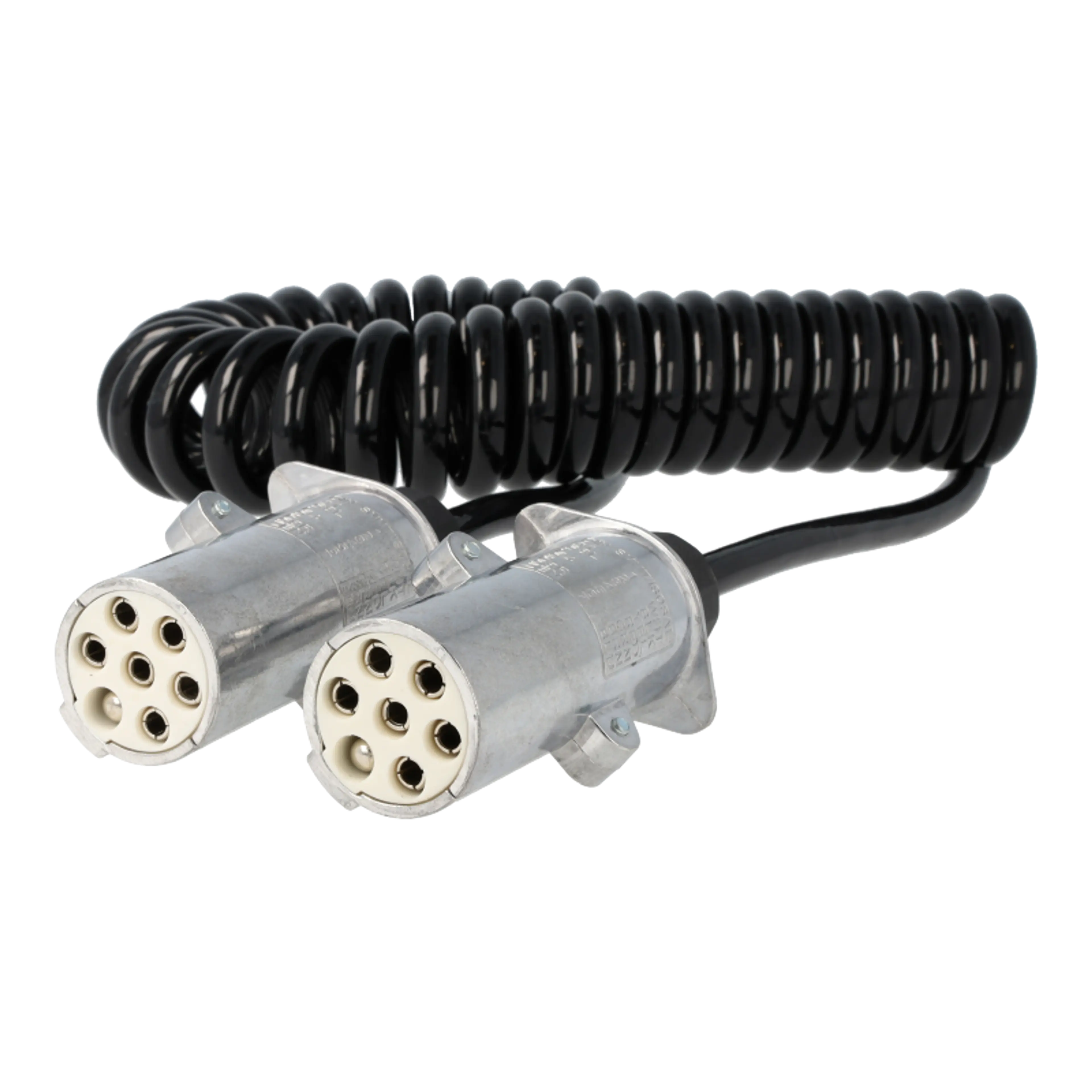 CABLE ESPIRAL T-S 7P 24V 4 M 40 MM