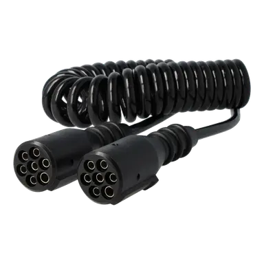 CABLE ESPIRAL T-N 7P 24V 4M 40 MM. 