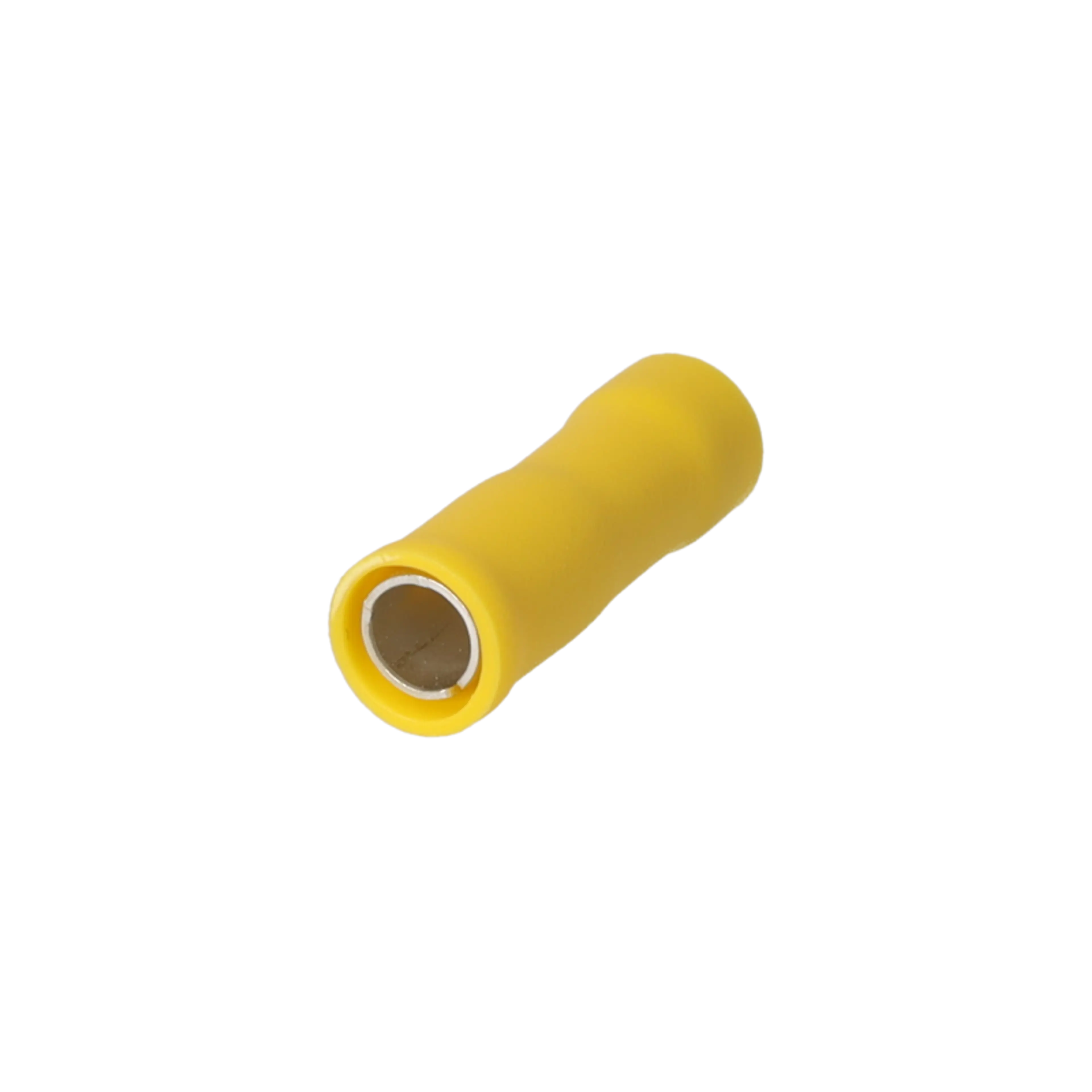 TERMINAL HEMBRA AIS.CIL.5MM AMARILL