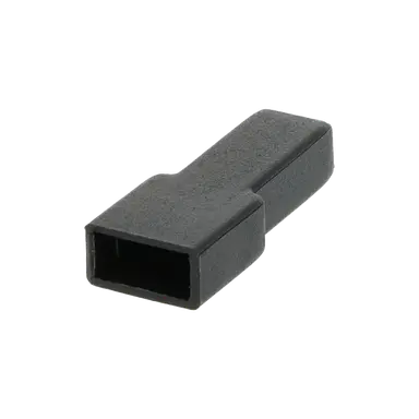 FUNDA RIGIDA HEMBRA NEGRA 6,35