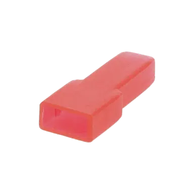 FUNDA RIGIDA HEMBRA ROJA  6.35