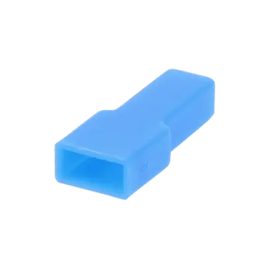 FUNDA RIGIDA HEMBRA AZUL  6,35