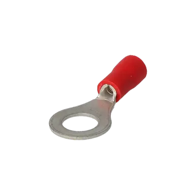 TERMINAL AISLADO REDONDO ROJO