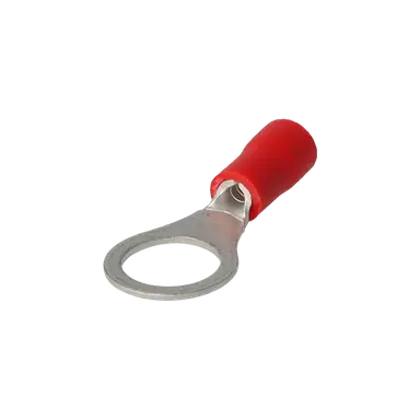 TERMINAL AISLADO REDONDO ROJO