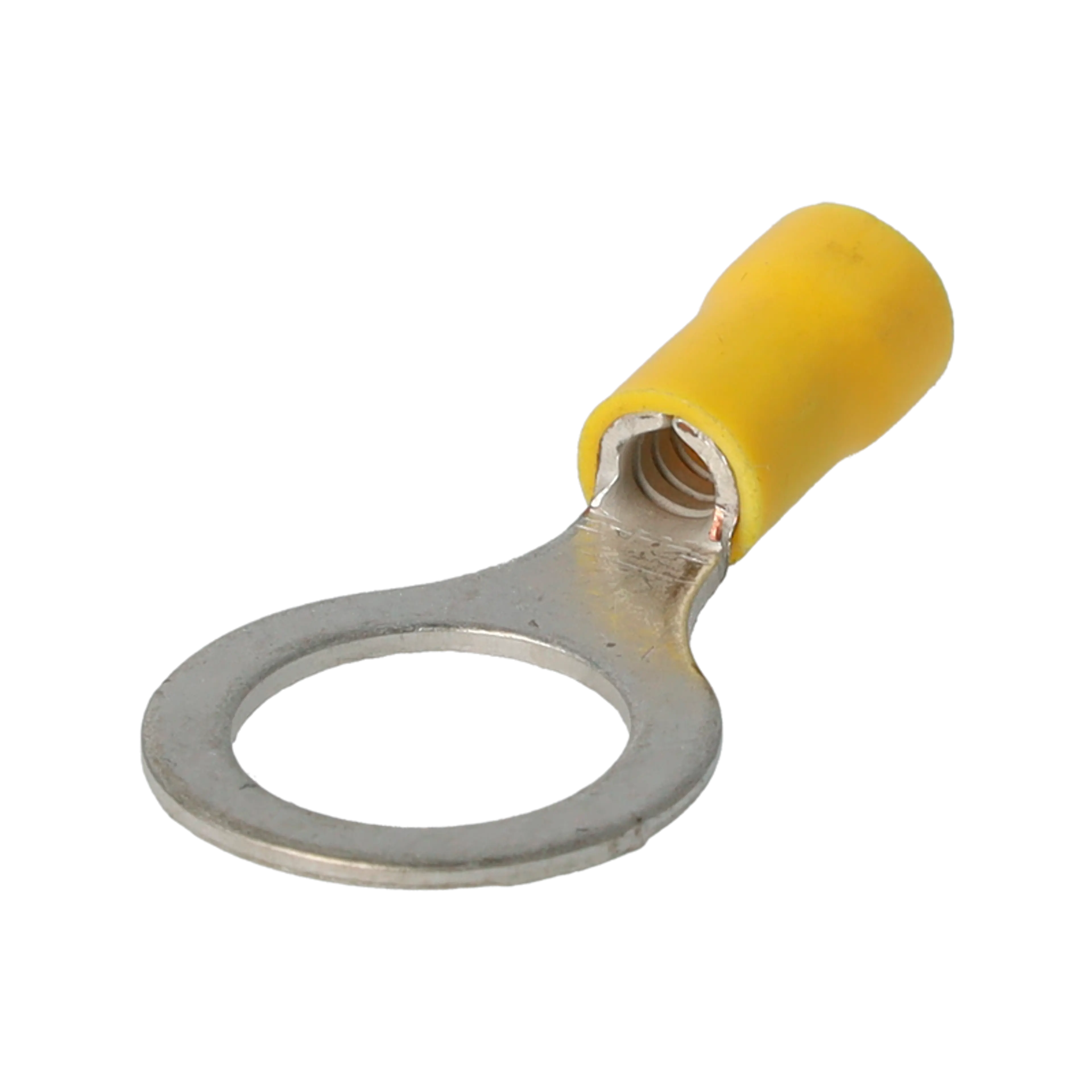 TERMINAL AISLADO REDONDO AMARILLO
