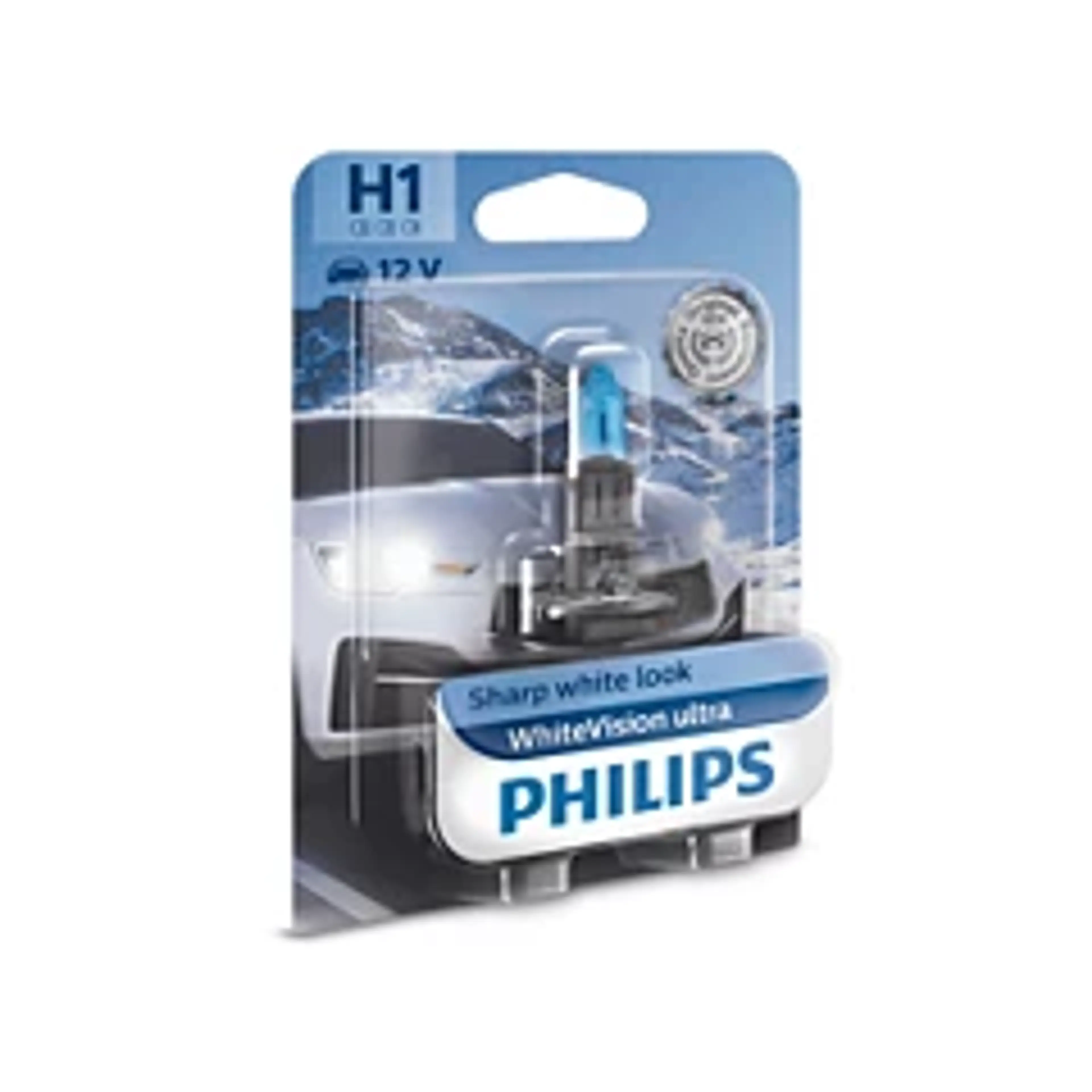 LAMPARA H1 WHITEVISION ULTRA 12V55W