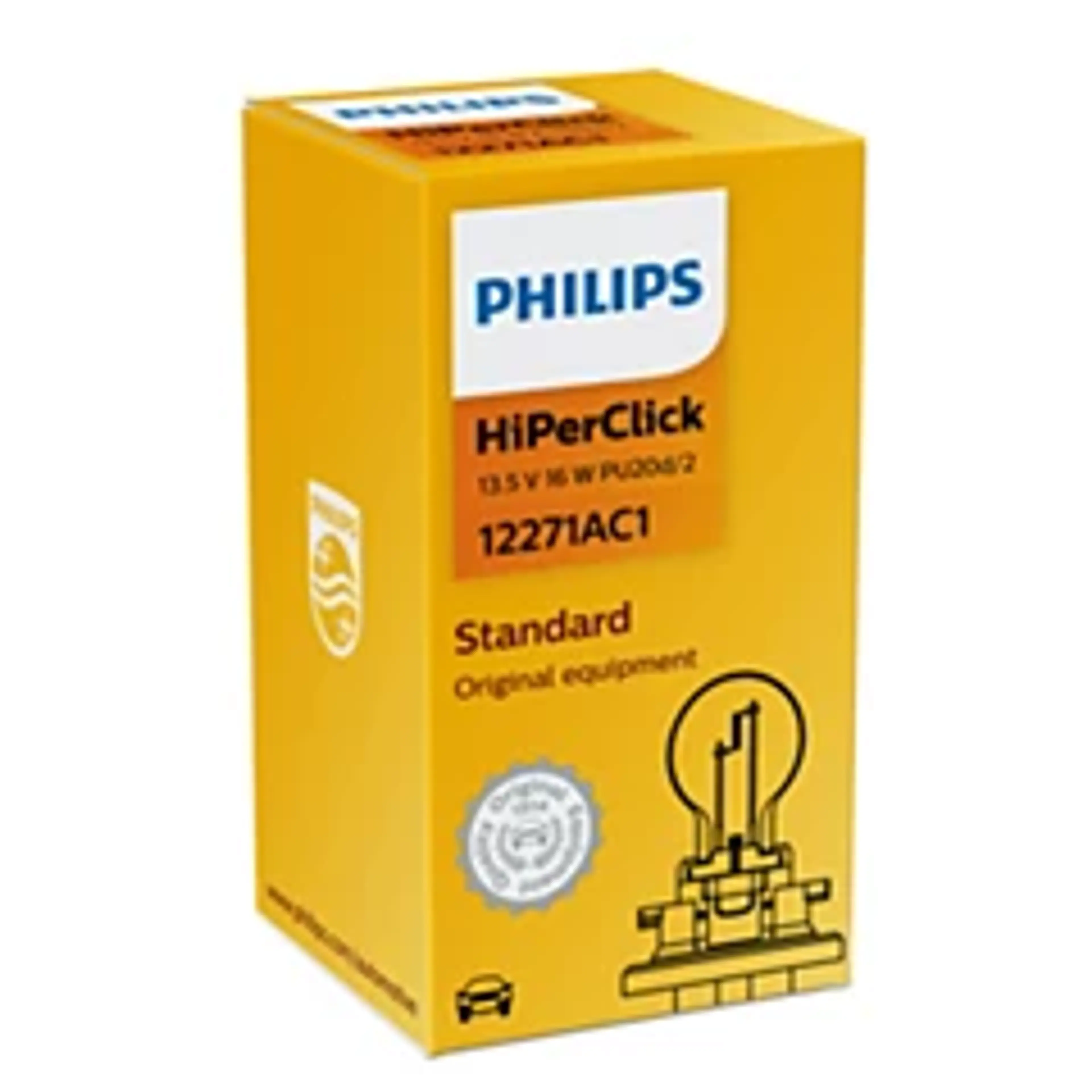 LAMPARA PCY16W HIPERCLICK   12V16W 