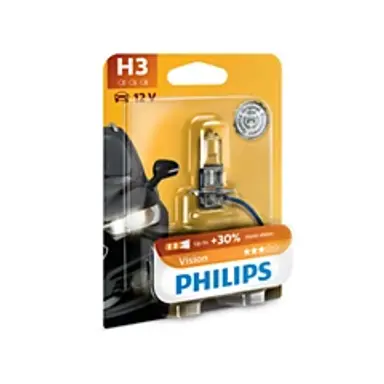 LAMPARA H3 VISION 12V55W PK22S