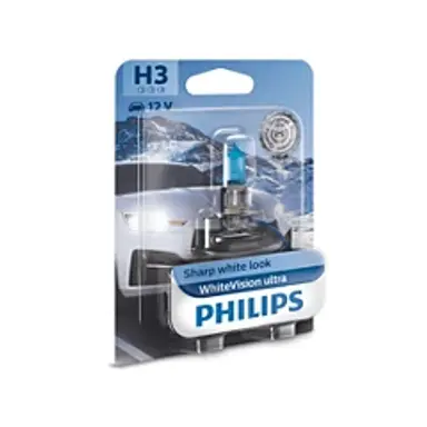 LAMPARA H3 WHITEVISION ULTRA 12V55W