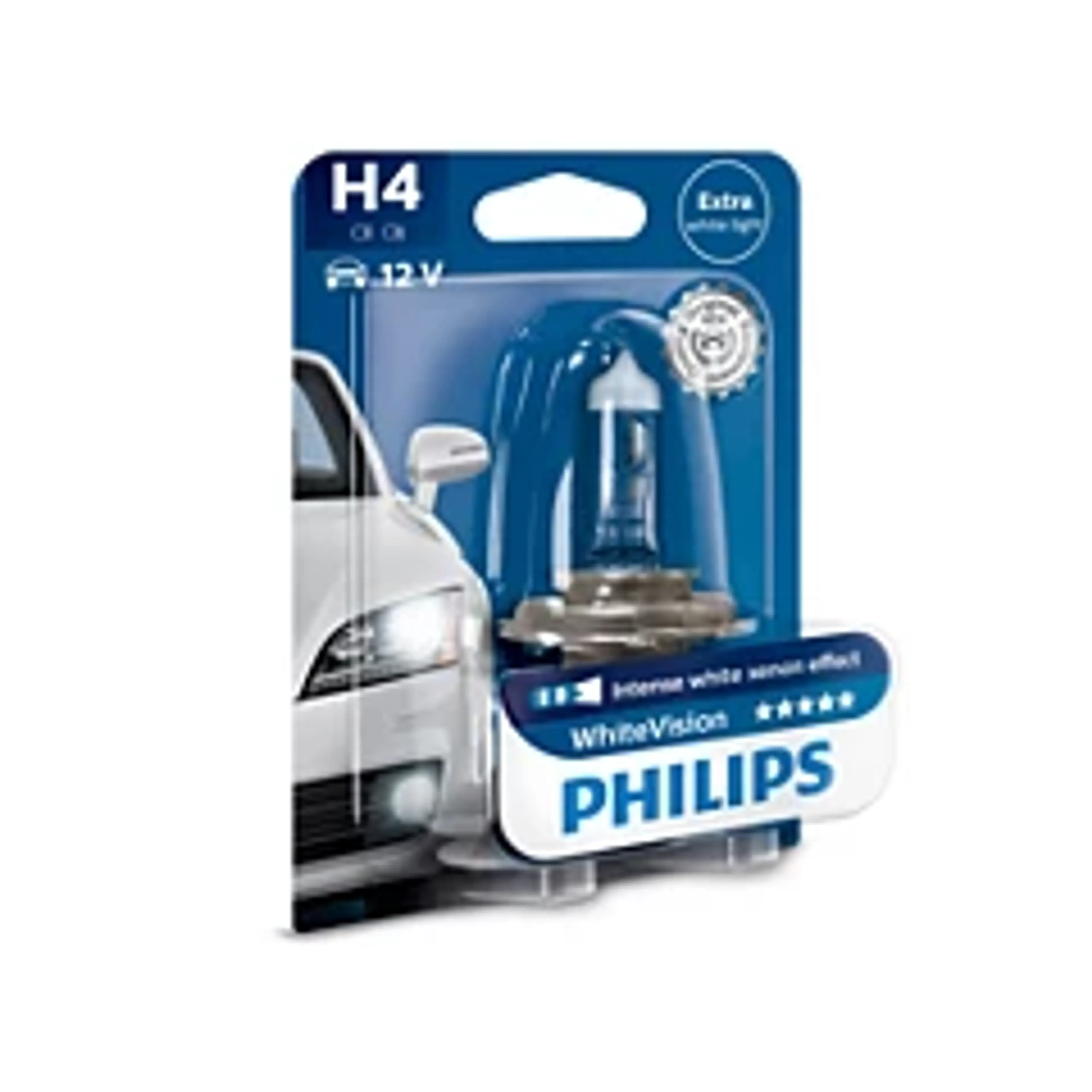 LAMPARA H4/W5W WHITE EFEC.XENO