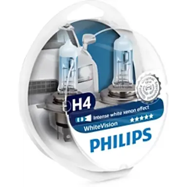 LAMPARA H4 WHITE VISION SET