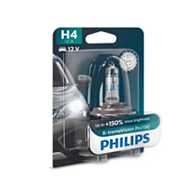 LAMPARA H4 X-TREMEVISION PRO150 12V