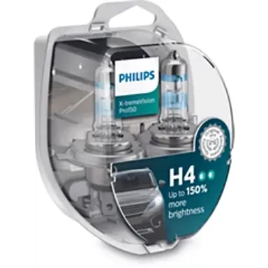 LAMPARA H4 X-TREMEVISION PRO150 12V