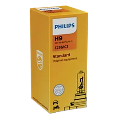 LAMPARA H9  12V65W PGJ19-5