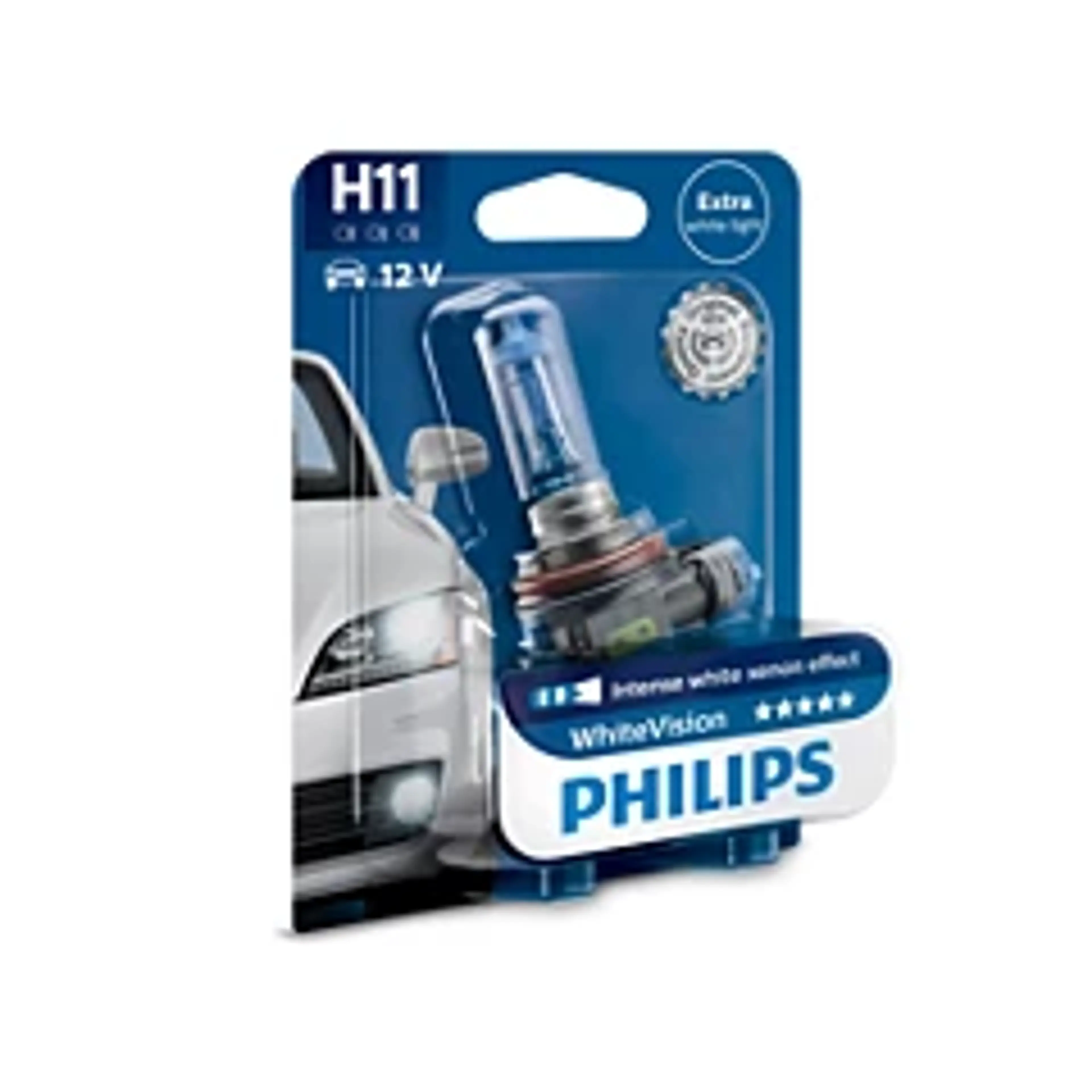 LAMPARA PHI  H11 12V 55W WHITE
