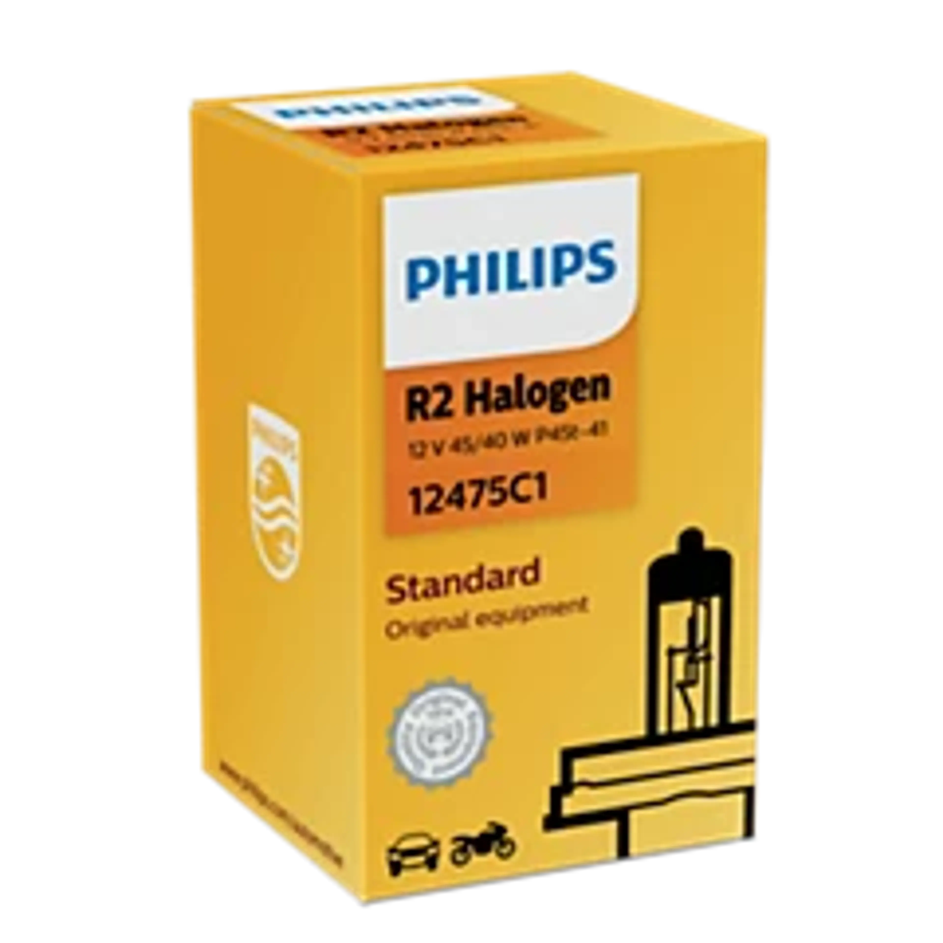 LAMPARA R2 VISION 12V45/40W P45T-41